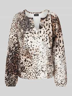 Monari Sweatshirt met V-hals