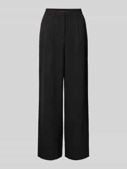 Vero Moda Wide leg broek met riemlussen model 'BESTIE'
