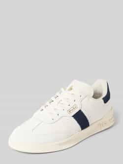 Polo Ralph Lauren Leren sneakers met labeldetails