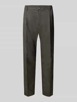 CRUNA Pantalon met bandplooien