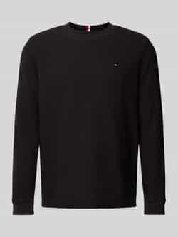 Tommy Hilfiger Regular fit shirt met lange mouwen en labelstitching