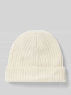 MOS MOSH Beanie met labelstitching model 'Lora'
