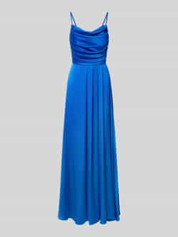 TROYDEN COLLECTION Avondjurk met cascadehals