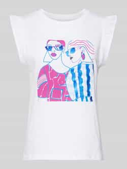 Rich & Royal T-shirt met motiefprint