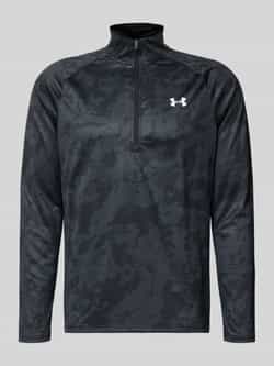 Under Armour Regular fit shirt met lange mouwen en ritssluiting model 'Tech'