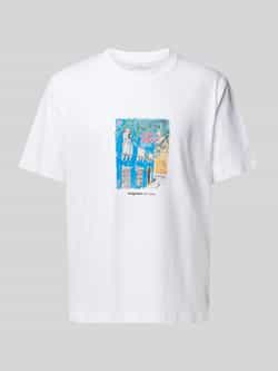 Jack & jones T-shirt met motiefprint model 'PAROS'