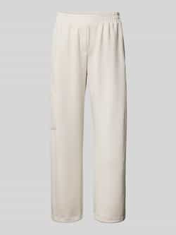Christian Berg Woman Relaxed fit sweatpants met cargozak