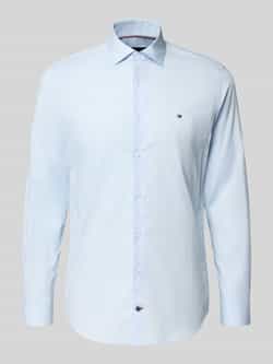 Tommy Hilfiger Tailored Slim fit zakelijk overhemd met kentkraag