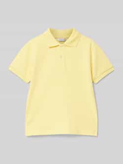 Mayoral Regular fit poloshirt met labelstitching