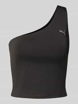 Puma Tanktop met one shoulder-band en logoprint