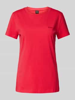 Boss Orange T-shirt met labelstitching model 'Esogo'