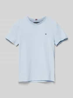 TOMMY HILFIGER Jongens Polo's & T-shirts Essential Cotton Reg Tee S s Lichtblauw