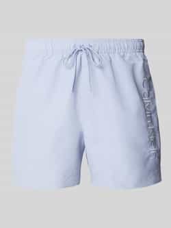 Calvin Klein Underwear Zwembroek met labelstitching