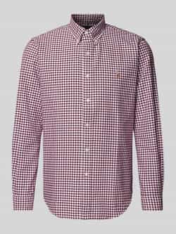 Ralph Lauren Rood geruite overhemd met lange mouwen Multicolor Heren
