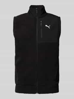 PUMA PERFORMANCE Fleecegilet met logostitching model 'OPEN ROAD'