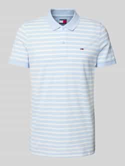 Tommy Jeans Regular fit poloshirt van puur katoen met logostitching