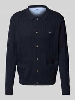 FYNCH-HATTON Cardigan met kabelpatroon