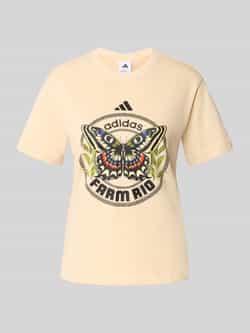 Adidas Sportswear T-shirt met motiefprint en ronde hals