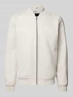 Only & Sons Lucas Fake Suede Bomber Jack Heren Gray Heren