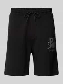 HUGO Sweatpants met labelprint model 'DESWICK'