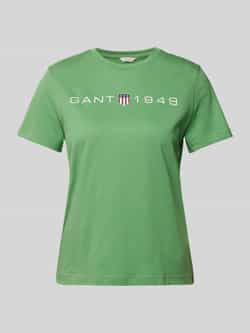 Gant T-shirt met labelprint