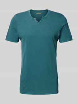 JACK & JONES ESSENTIALS gemêleerd regular fit T-shirt JJESPLIT