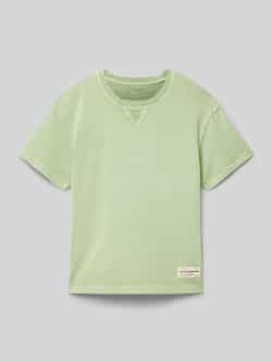 Tom Tailor Oversized T-shirt van katoen met ronde hals