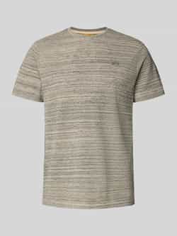 Camel active Regular fit T-shirt met ronde hals model 'Melange'