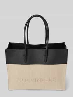 Coccinelle Shopper met labelstitching model 'MYRTHA'