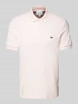 Lacoste Regular fit poloshirt met labeldetail