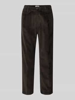 Drykorn Regular fit corduroy broek met achterzakken model 'CHASY'