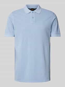 Boss Orange Regular fit poloshirt met labelprint model 'Prime'