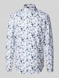 Jake*s Slim fit zakelijk overhemd met knoopsluiting