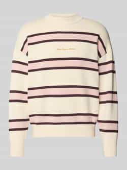 BLKVIS Gebreide pullover met ribboorden