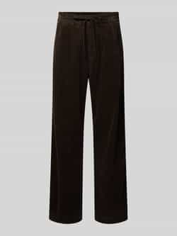 Carhartt Work In Progress Corduroy broek met elastische band model 'FLOYDE'