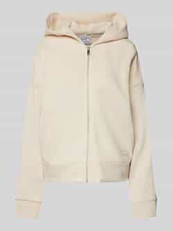 JAKE*S STUDIO WOMAN Sweatjack met capuchon en labelstitching