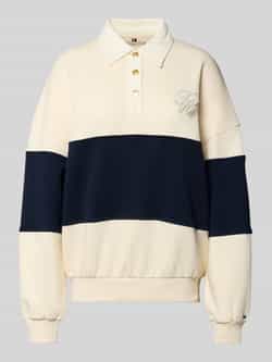 Tommy Hilfiger Relaxed fit sweatshirt van katoenmix