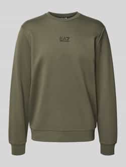 EA7 Emporio Armani Sweatshirt met labeldetail