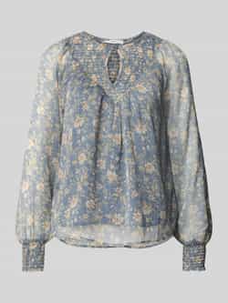 Pepe Jeans Relaxed fit chiffon blouse met all-over bloemenmotief model 'LAUREL SHIRT'