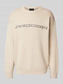 Pegador Oversized gebreide pullover met ronde hals model 'LENOX'