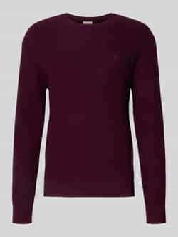 CK Calvin Klein Gebreide pullover met ribboorden