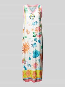 Emily Van den Bergh Midi-jurk met V-hals