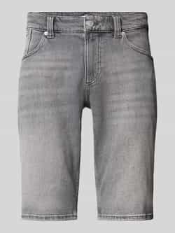 Tommy Jeans Slim fit korte jeans van katoenmix model 'RONNIE'