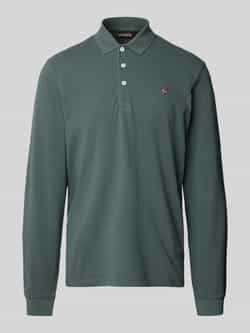 Napapijri Regular fit poloshirt met labelstitching model 'EALIS'