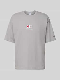 Champion T-shirt met labelstitching