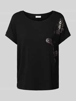 S.Oliver RED LABEL T-shirt met motief- en statementprint