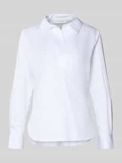 Eterna Regular fit blouse met V-hals
