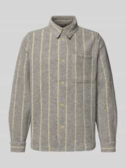 Les Deux Regular fit overhemdjack met wol model 'Lennon'