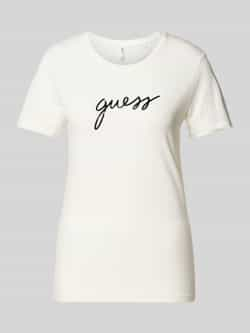 Guess T-shirt met labelprint model 'CARRIE'