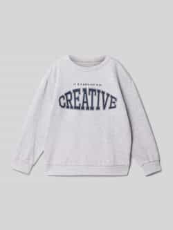 Tom Tailor Oversized sweatshirt van katoenmix